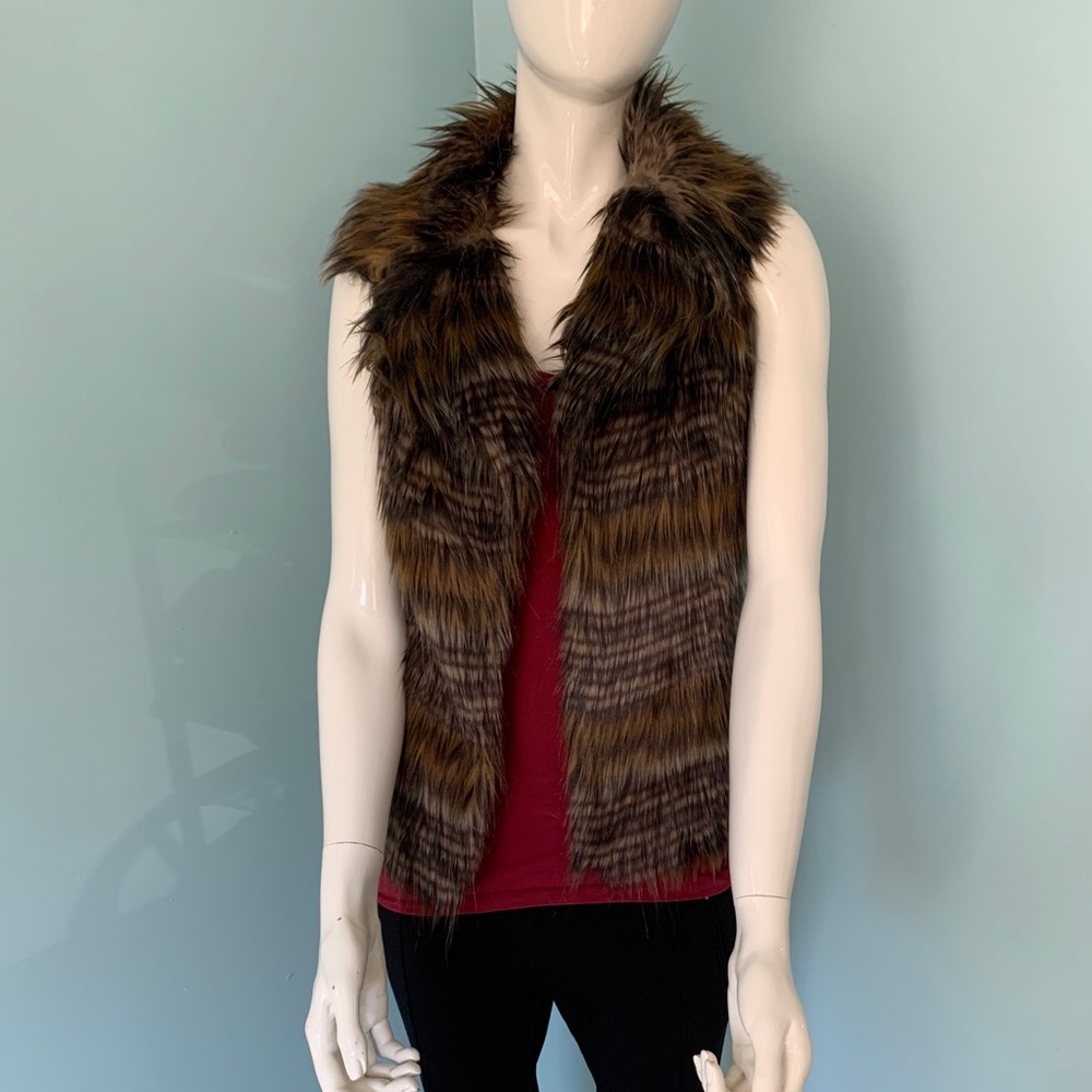 Antonio Melani Faux Fur Vest